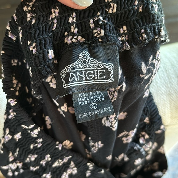 Wide Leg Patterned Pants - Picture 5 of 7